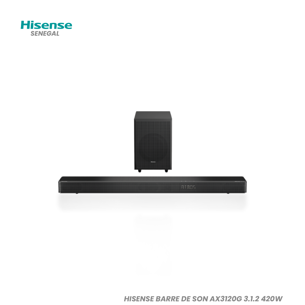HISENSE BARRE DE SON AX3120G 3.1.2 420W