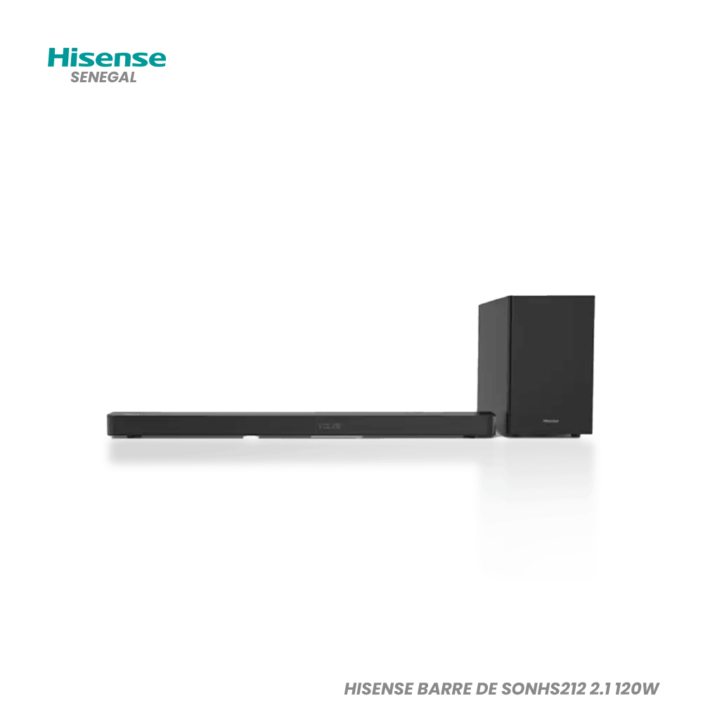 HISENSE BARRE DE SON HS212 2.1 120W Hometech SA