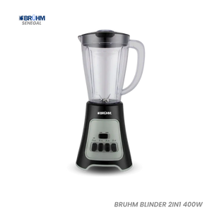 BRUHM BLENDER 2IN1 1.5L 400W BBP-15400PPB Hometech SA