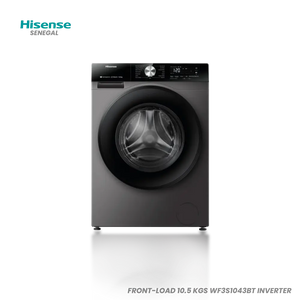 HISENSE MACHINE A LAVER FRONT-LOAD 10.5 KGS WF3S1043BT INVERTER Hometech SA