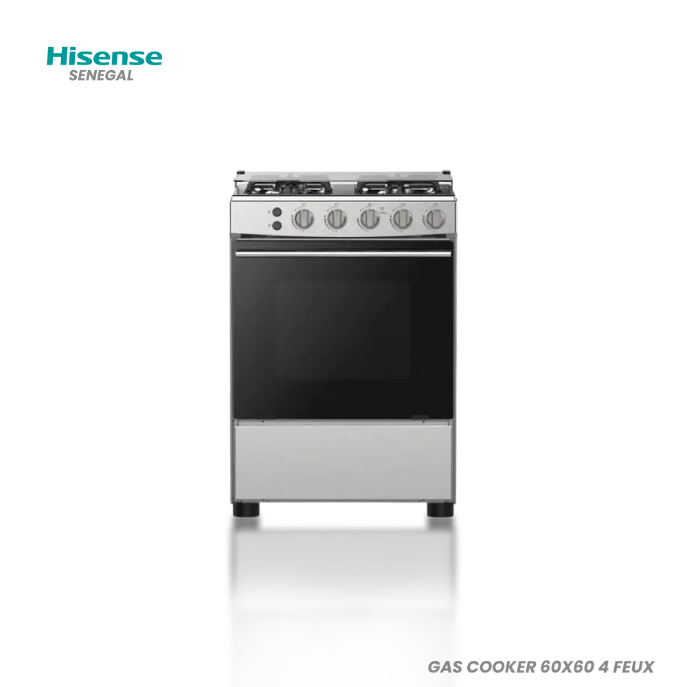 HISENSE GAS COOKER 60*60 4-FEUX Hometech SA