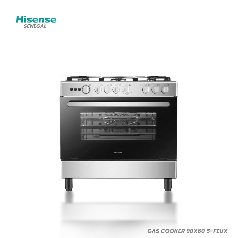 HISENSE GAS COOKER 90*60 5-FEUX Hometech SA