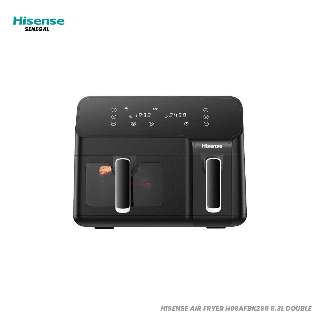 HISENSE AIR FRYER H09AFBK2S5 5.3L & 3.3L DOUBLE