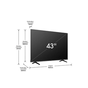 HISENSE TV 43A4K SMART VIDAA Hometech SA