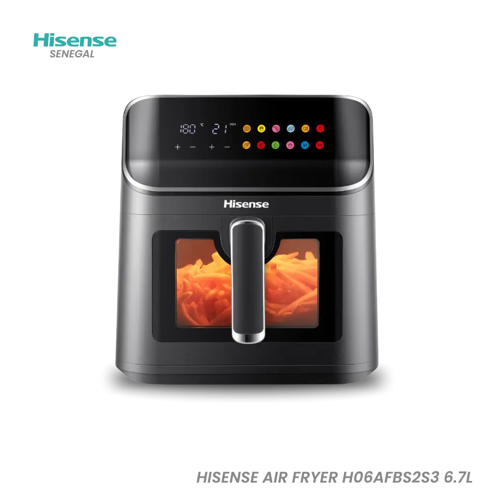 HISENSE AIR FRYER H06AFBS2S3 6.7L Hometech SA