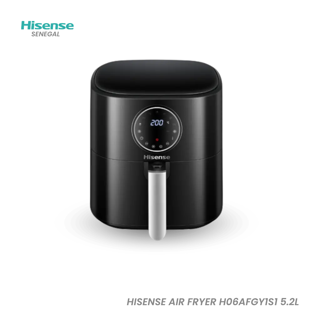 HISENSE AIR FRYER H06AFGY1S1 5.2L Hometech SA