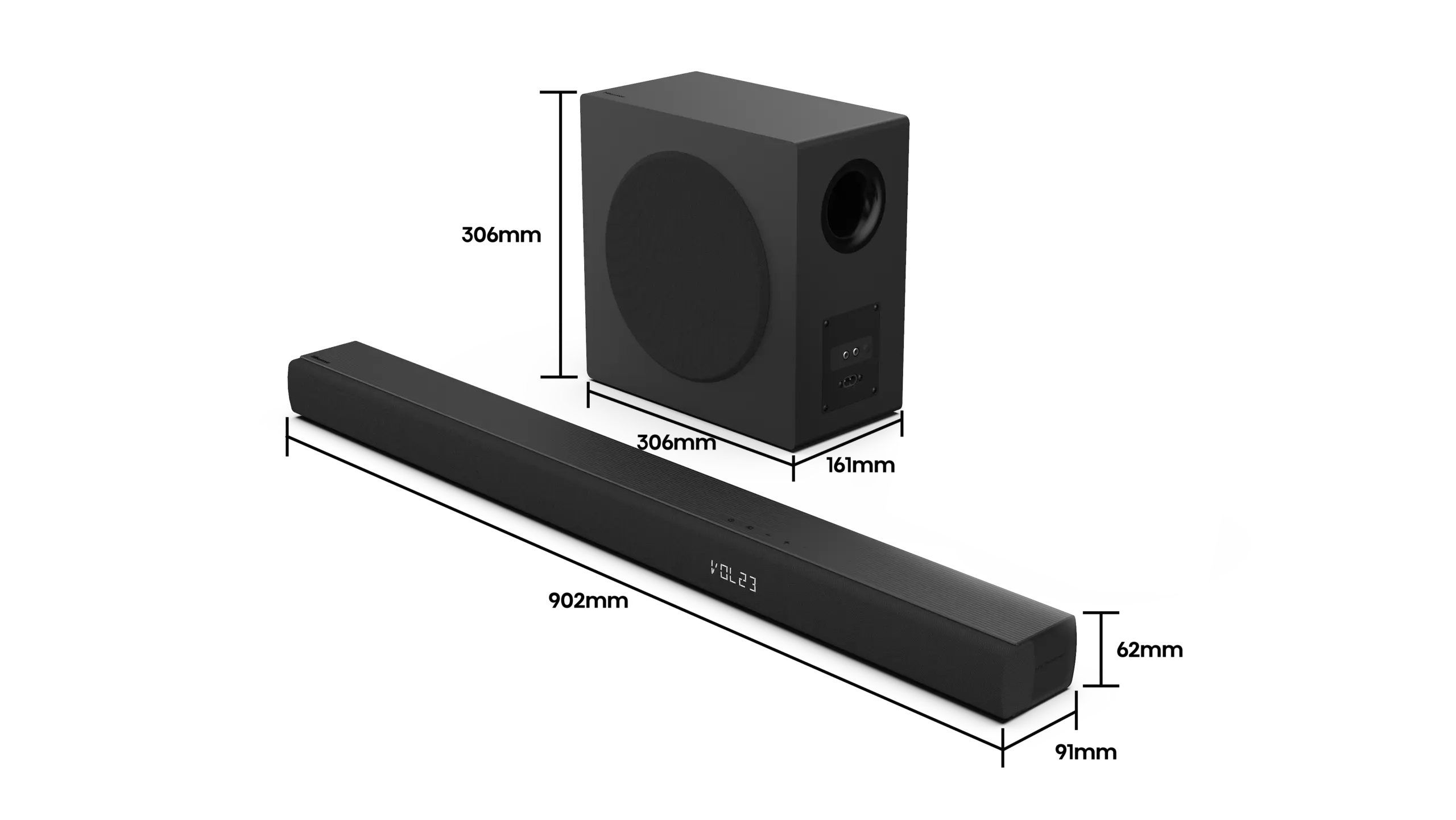 HISENSE BARRE DE SON AX3100Q 3.1 500W Hometech SA