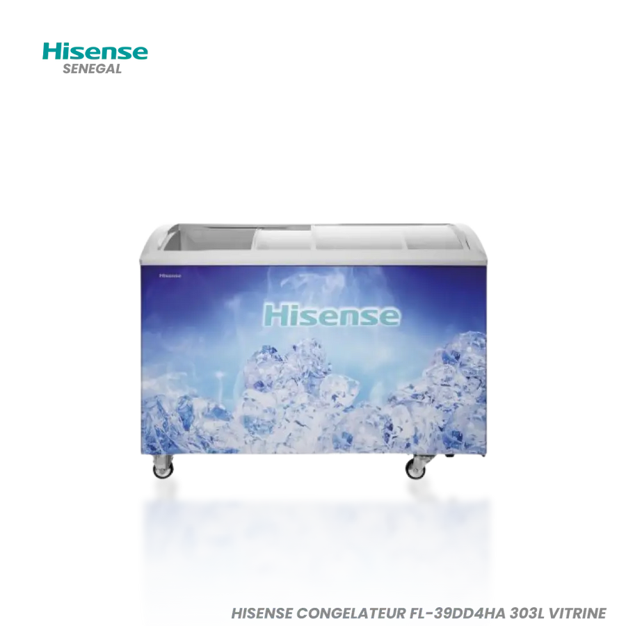 HISENSE CONGELATEUR FL-39DD4HA 303L VITRINE Hometech SA