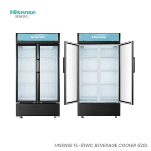 HISENSE FL-81WC BEVERAGE COOLER 620L NOIR 2-PORT Hometech SA