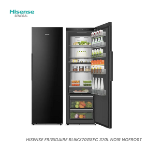 HISENSE FRIGIDAIRE RL5K370GSFC 370L 3TR+4ETAG NOIR NOFROST Hometech SA