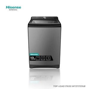 HISENSE MACHINE A LAVER TOP-LOAD 17KGS WT3T1723UB Hometech SA