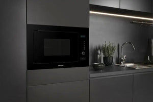 HISENSE MICRO-ONDE ENCASTRABLE 25L GRILL-ECRAN-NOIR HB25MOBX7G Hometech SA