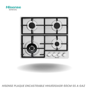 HISENSE PLAQUE ENCASTRABLE HHU60GAGR 60CM SS Hometech SA