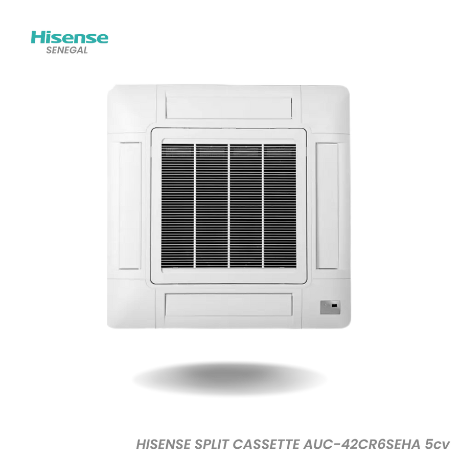HISENSE SPLIT CASSETTE AUC-42CR6SEHA 5cv R410a Sans LIAISONS Hometech SA