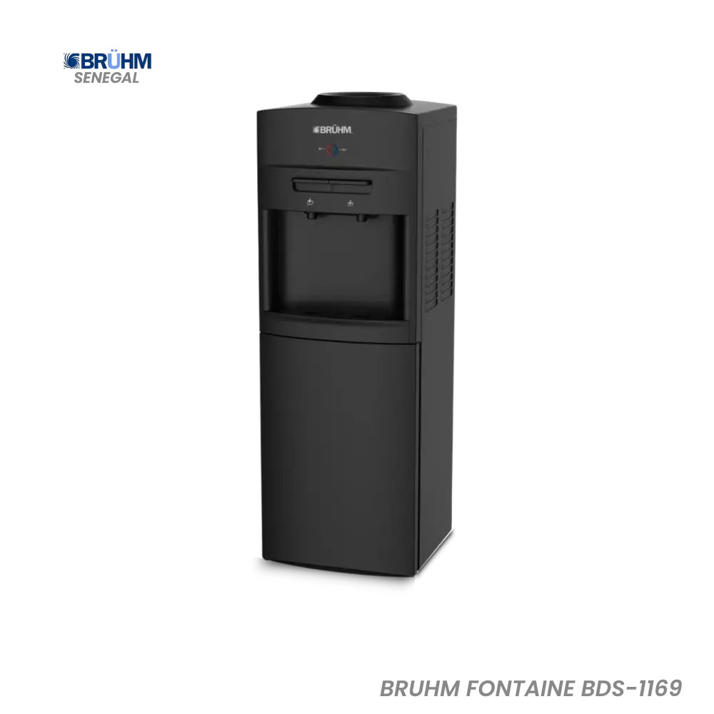 BRUHM FONTAINE 2-TAPS NOIR BDS-1169 Hometech SA