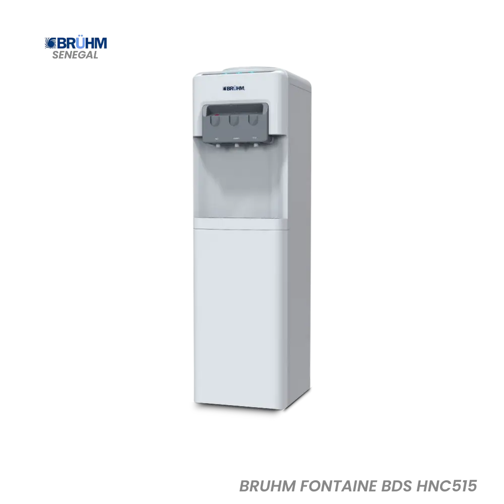 BRUHM FONTAINE 3-TAPS BLANC AVEC FRIGO BDS-HNC515 Hometech SA