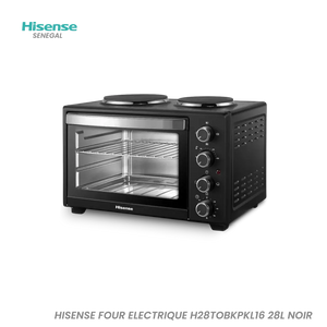 HISENSE FOUR ELECTRIQUE H28TOBKPKL16 28L NOIR Hometech SA