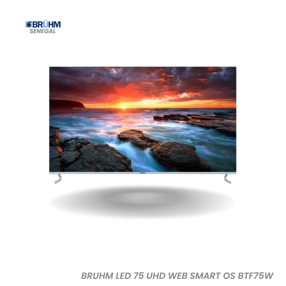 BRUHM LED 75 UHD WEB SMART OS BTF-75W Hometech SA