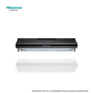 HISENSE HOTTE CUISINIERE 60CM NOIR HHO60PABL Hometech SA
