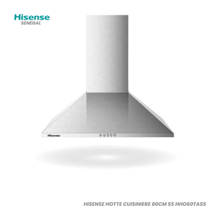 HISENSE HOTTE CUISINIERE 60CM SS HHO60TASS Hometech SA