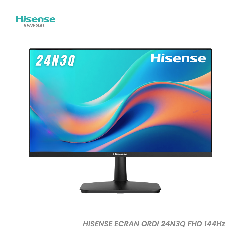 Hisense Ecran Ordi 24N3Q FHD 144Hz
