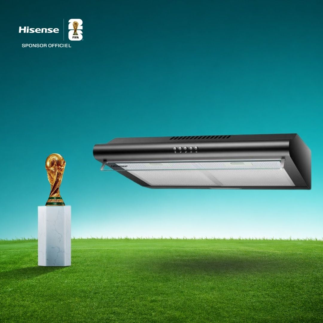 Hisense Hotte Cuisinière 60CM Noir HHO60PABL