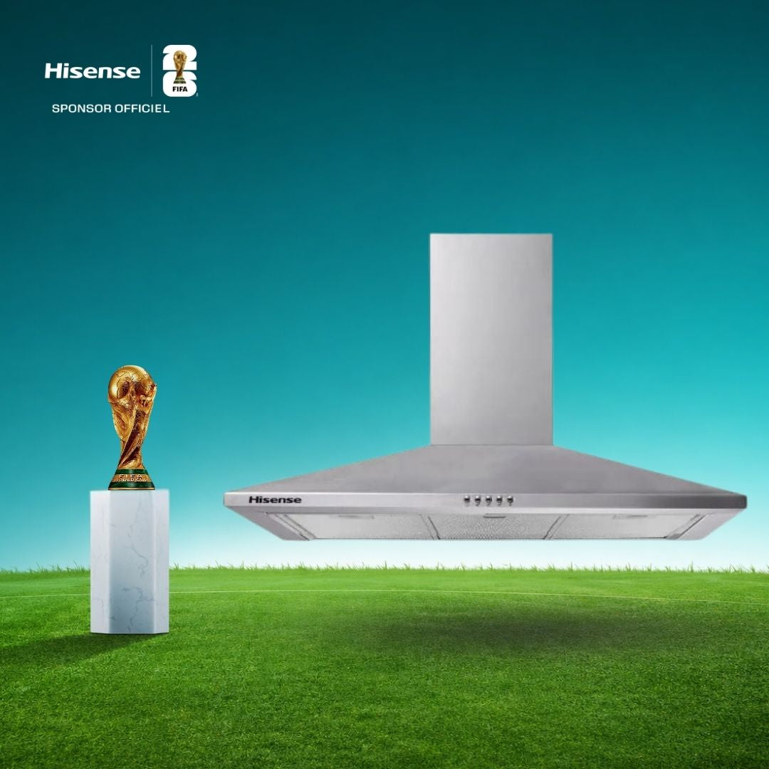 Hisense Hotte Cuisiniere 90CM Inox HHO90TASS