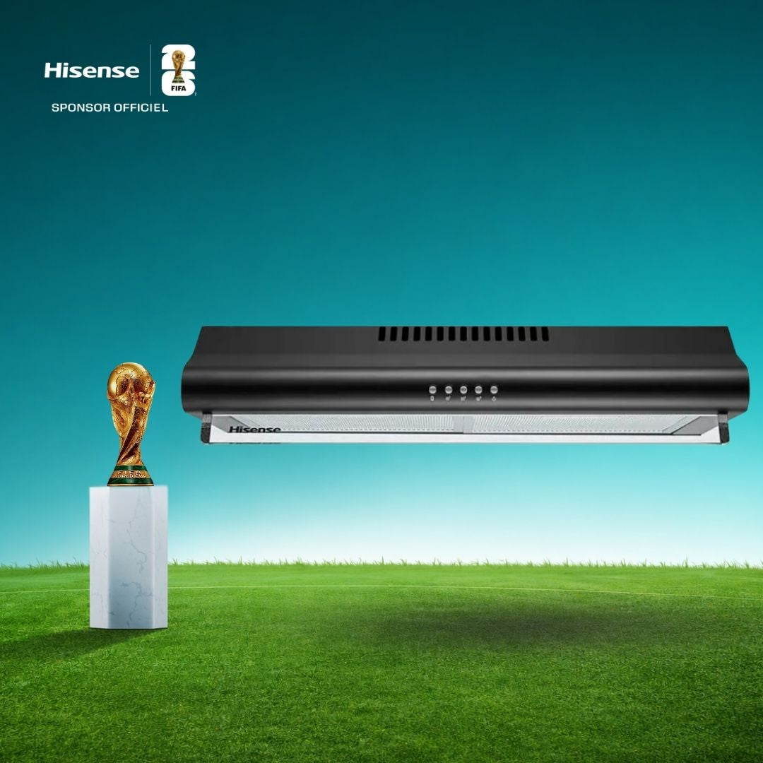 Hisense Hotte Cuisiniere 90CM Noir HHO90PABL