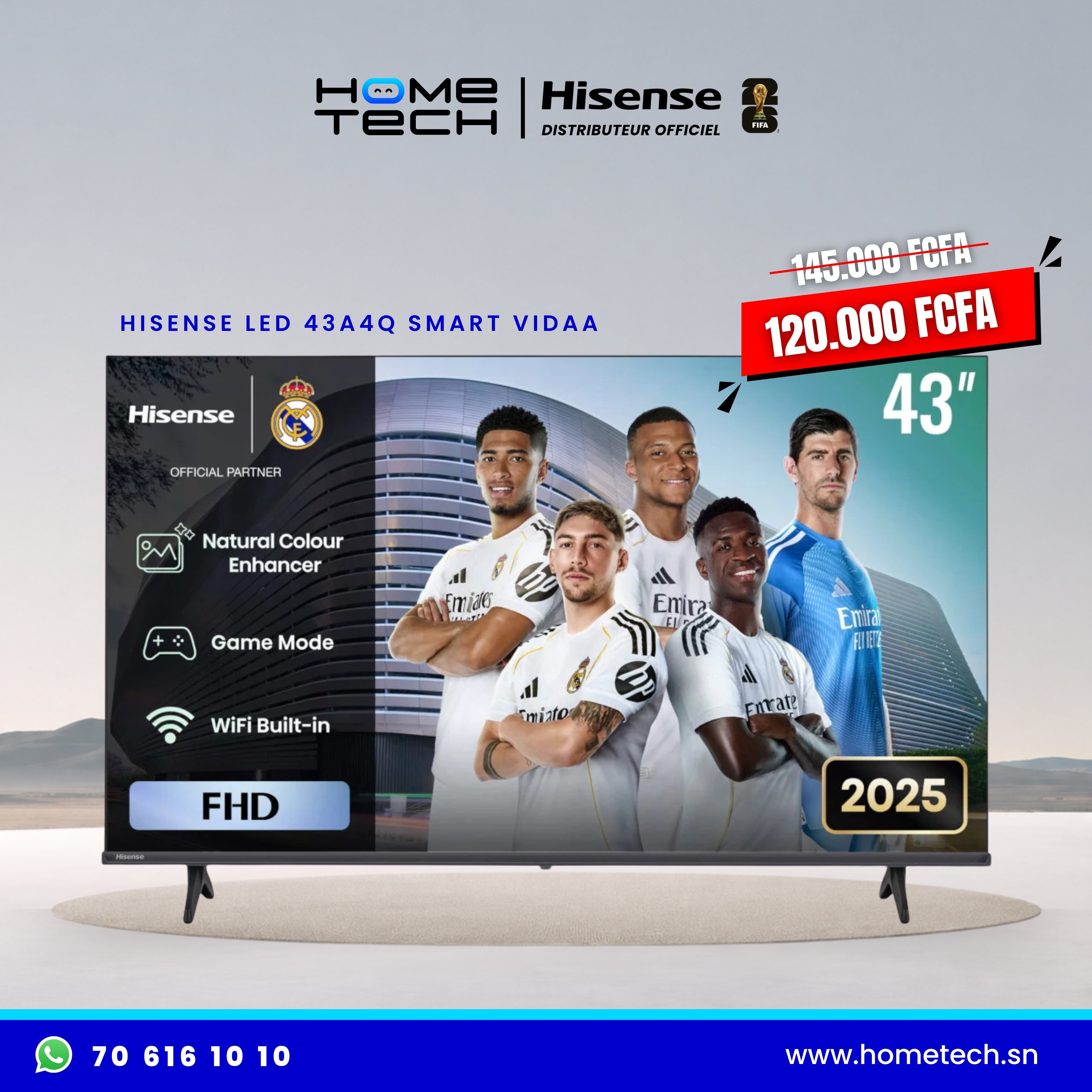 Hisense TV 43A4Q