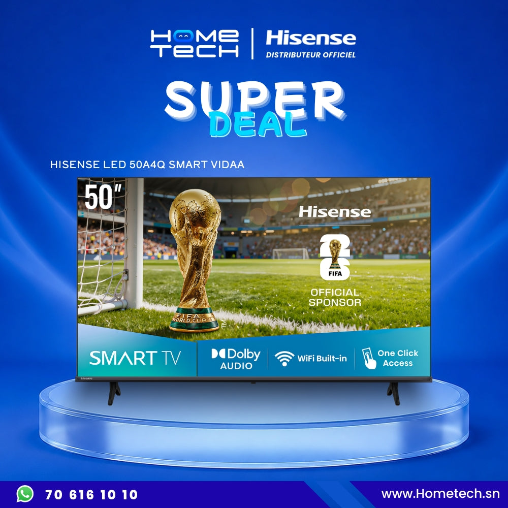 Hisense TV LED 50" Smart Full HD - 50A4Q