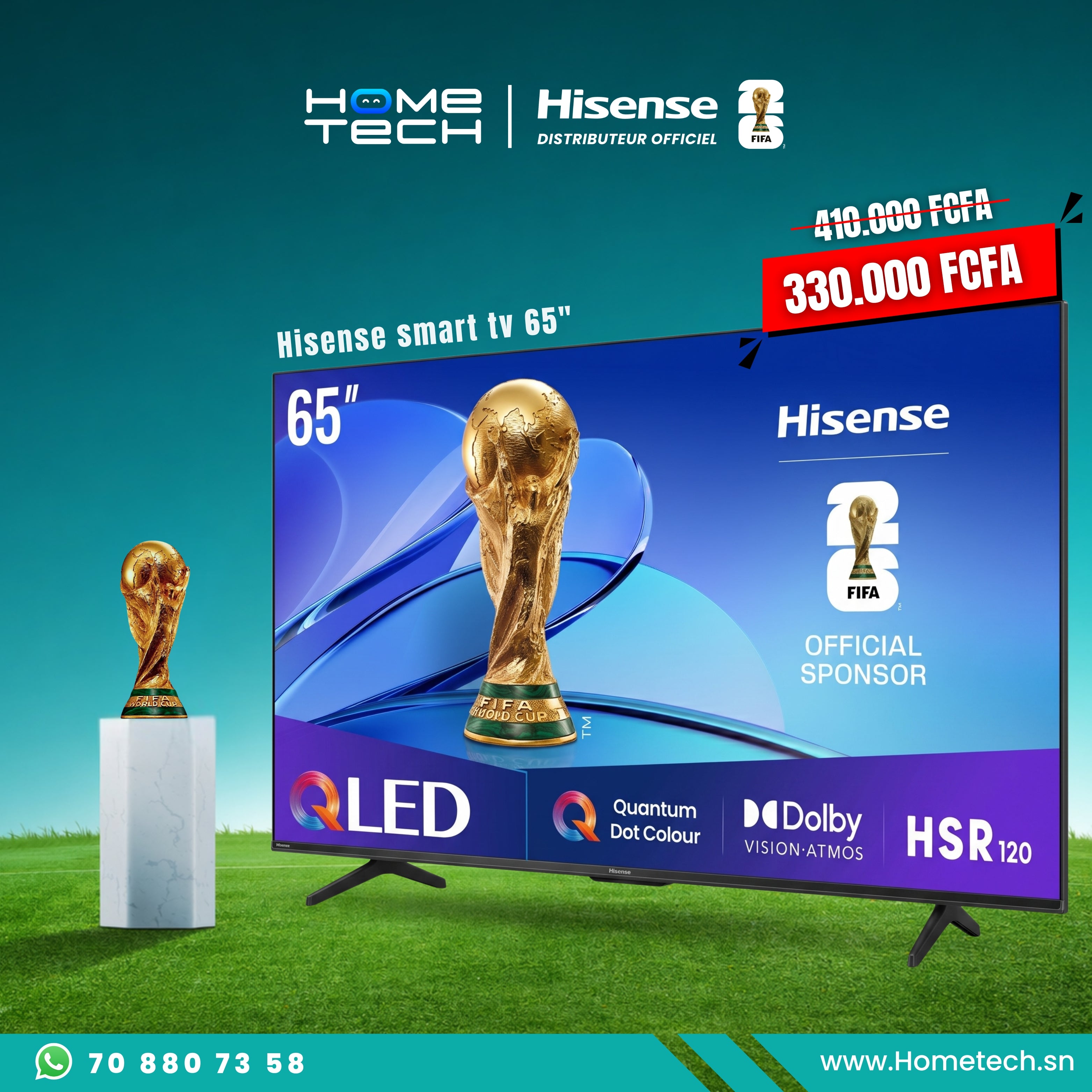 Hisense Led 65Q6Q Quantum Dot