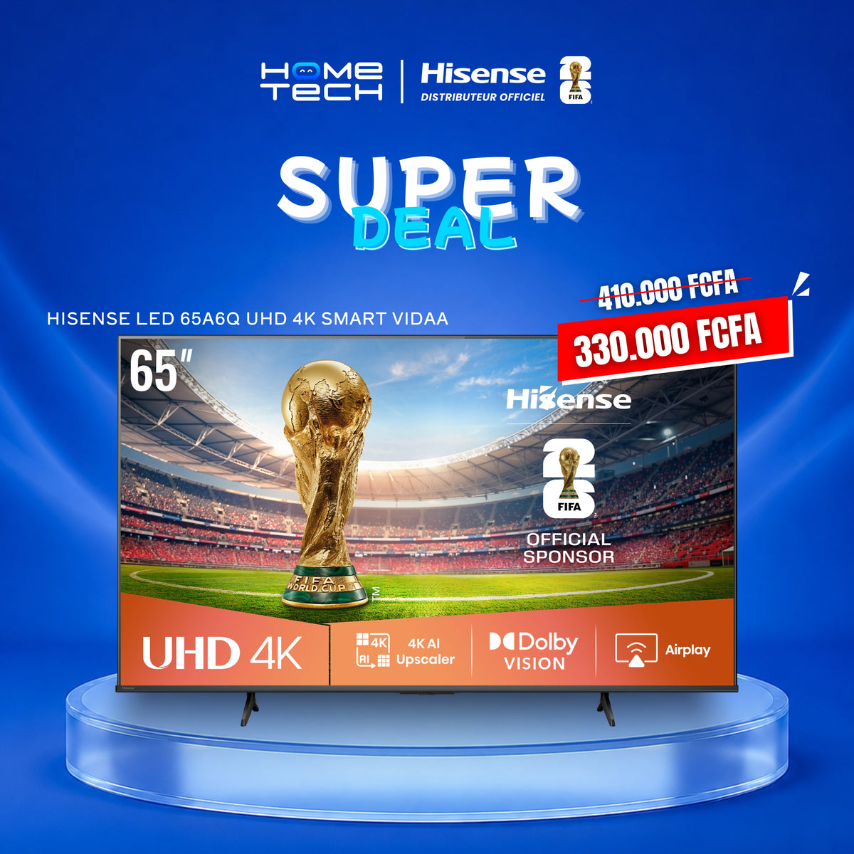 Hisense TV 65A6Q