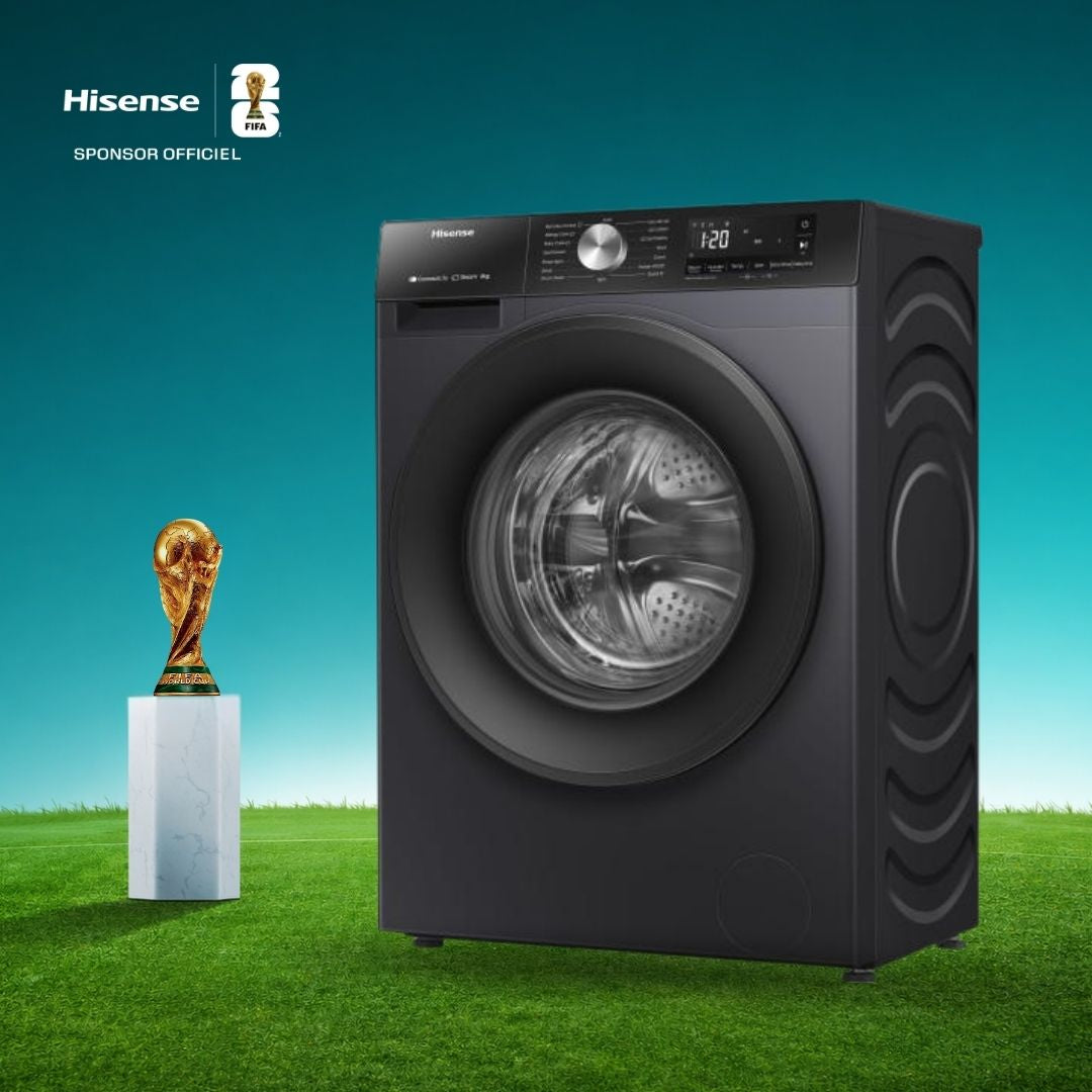 Hisense Machine à Laver Front-Load 12KG + 8kg séchage