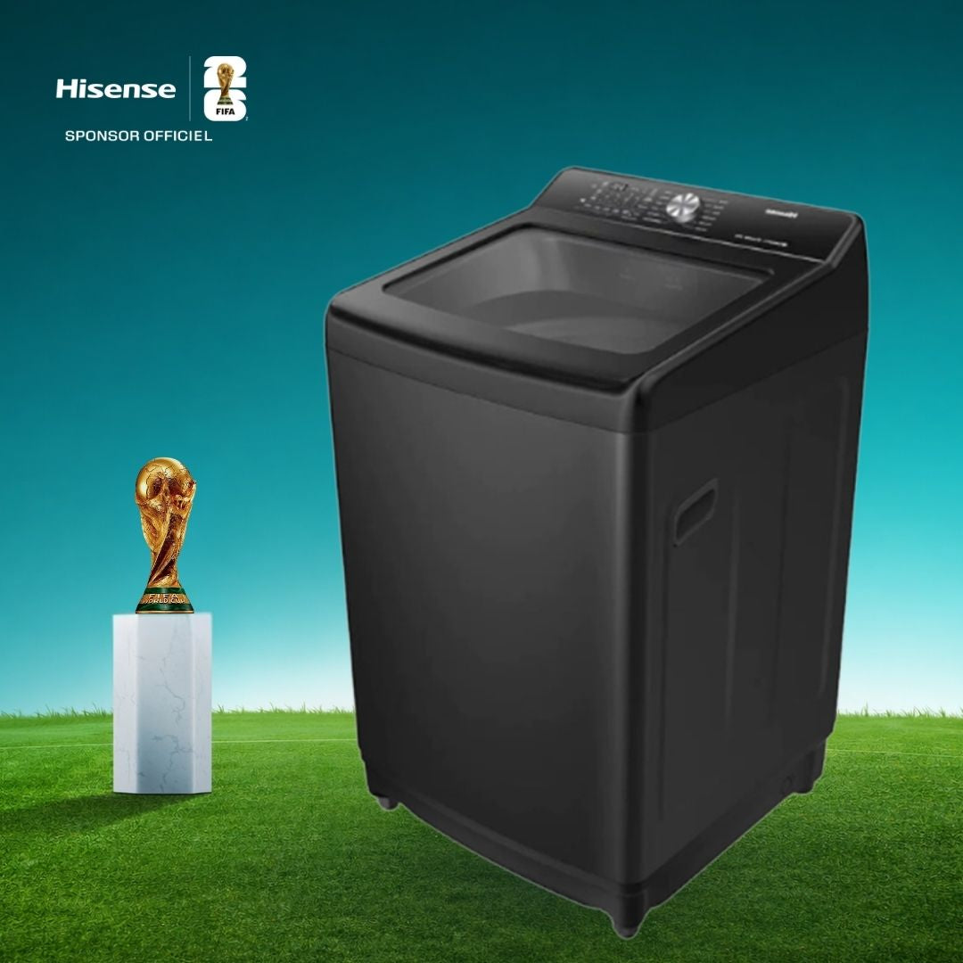 Hisense Machine à Laver Top-Load 17KG - WT3T1723UB