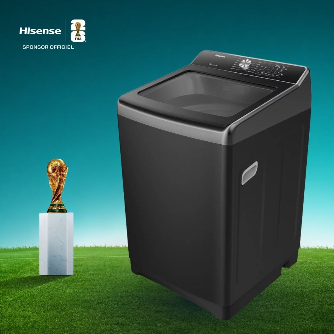 Hisense Machine à Laver Top-Load 20KG - WT5T2025DB