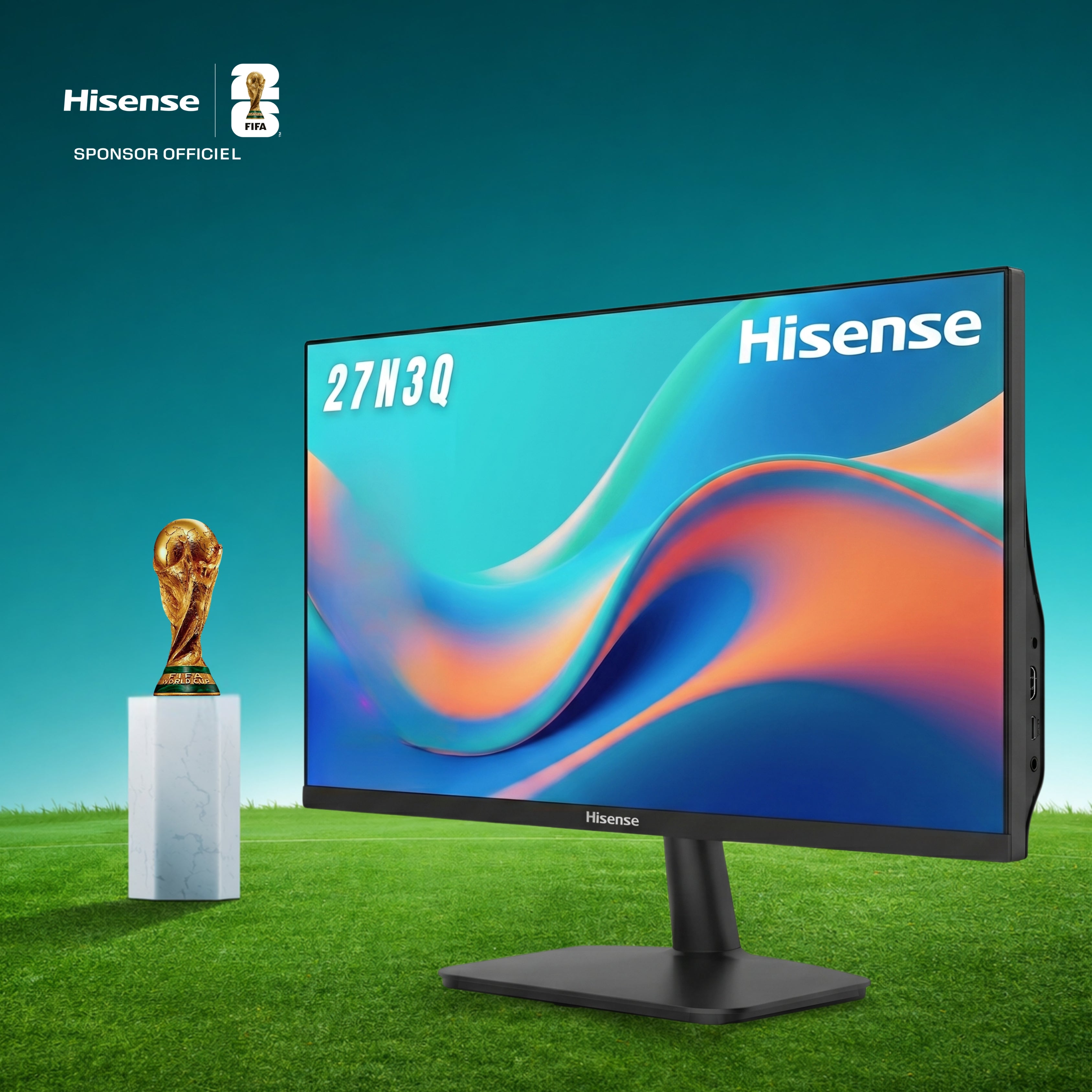 Hisense Ecran Ordi 27N3Q FHD 144Hz