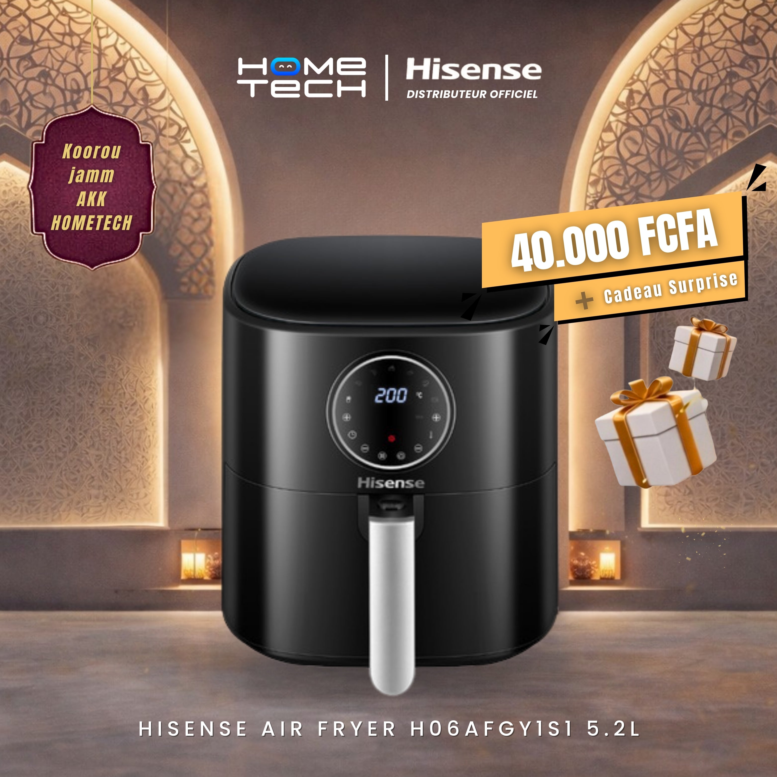 Hisense Air Fryer 5.2L