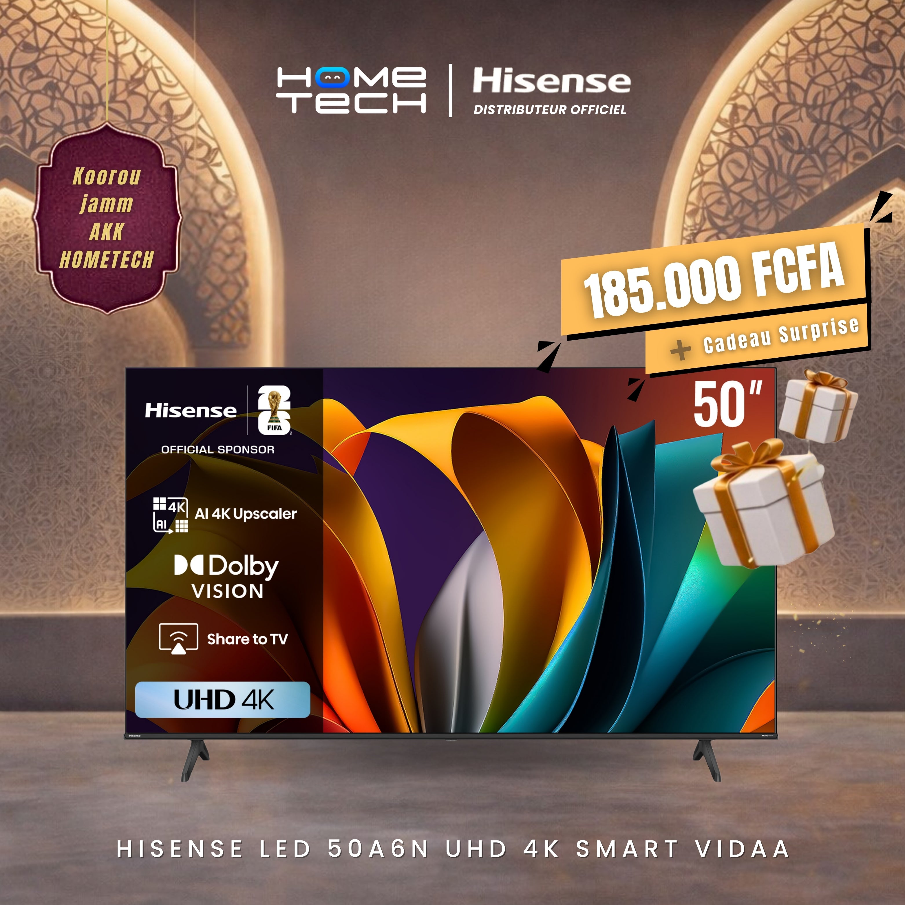 Hisense Led 50A6N