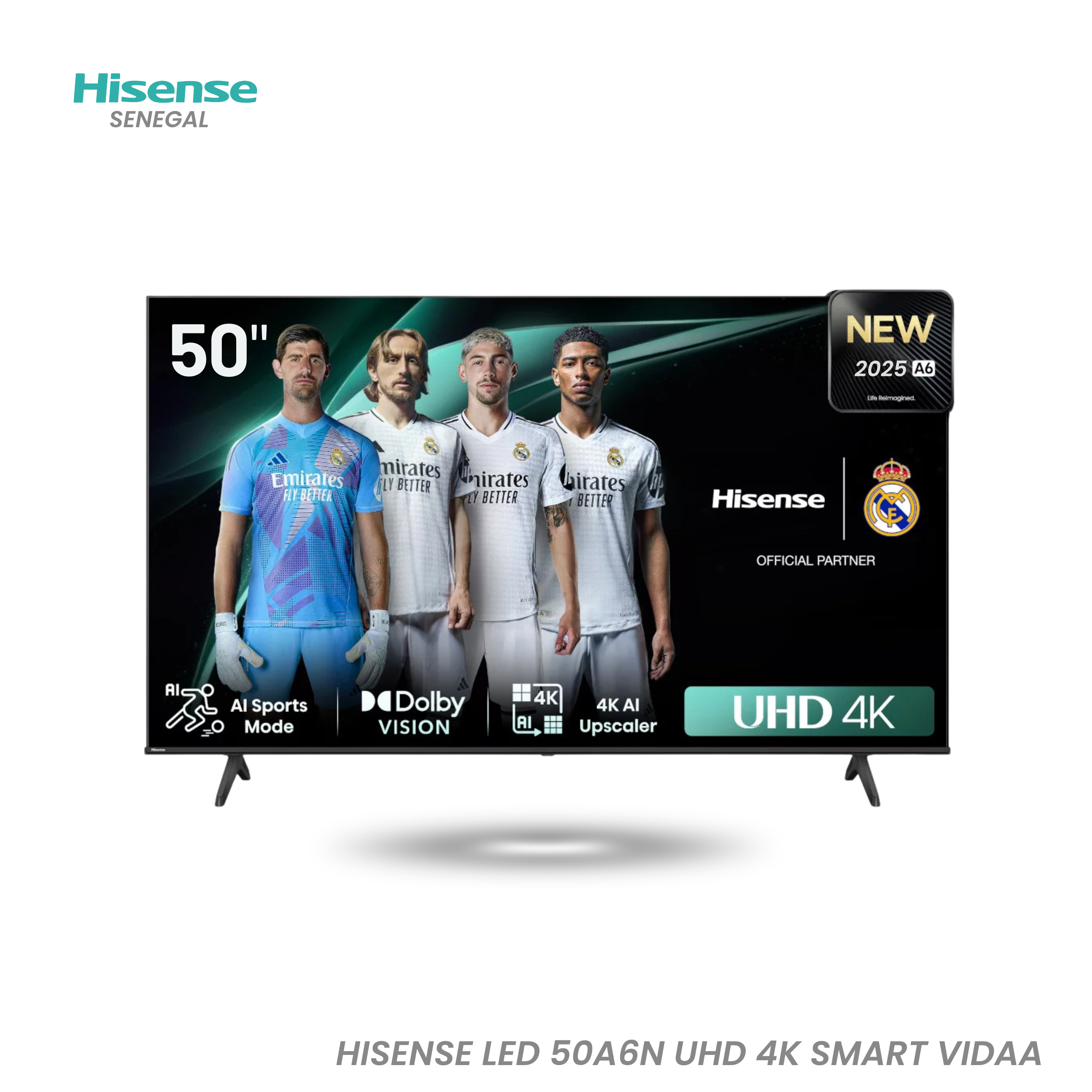 HISENSE LED 50A6N UHD 4K SMART VIDEO