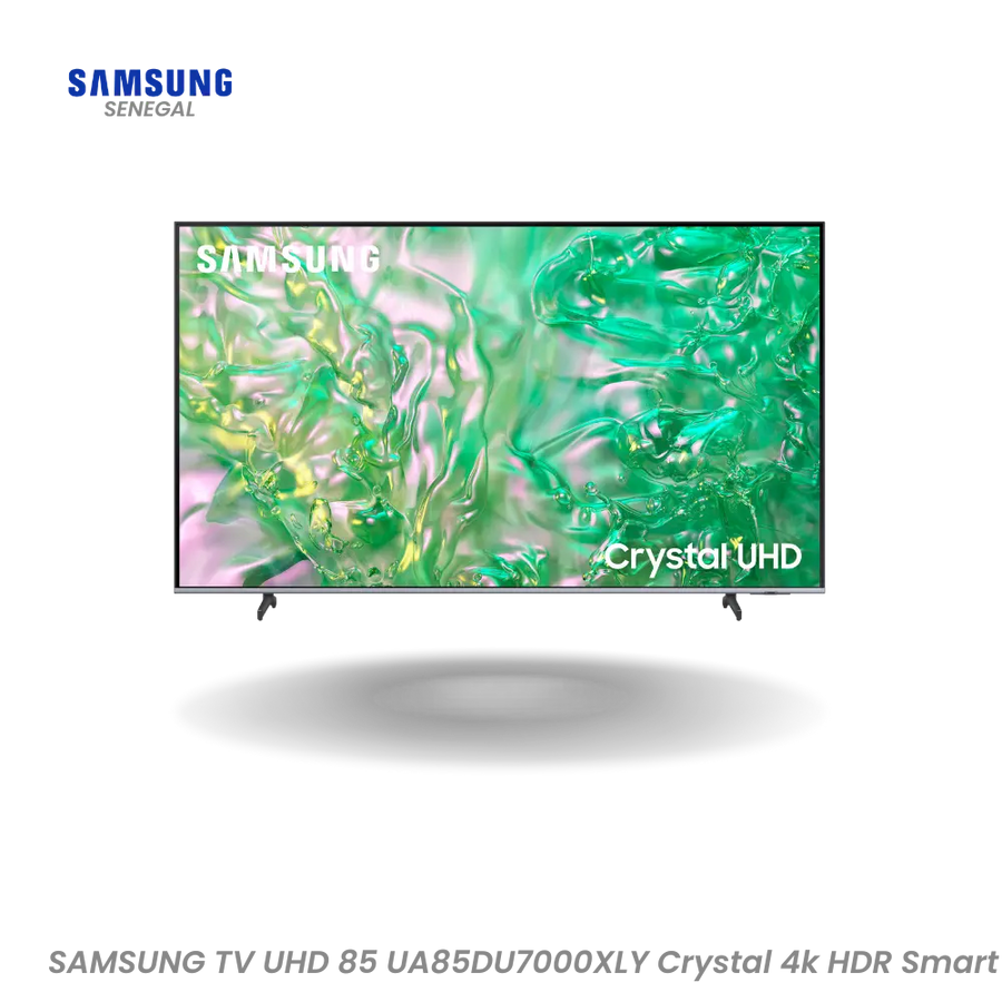 SAMSUNG TV UHD 85 UA85DU7000XLY Crystal 4k HDR Smart Hometech SA