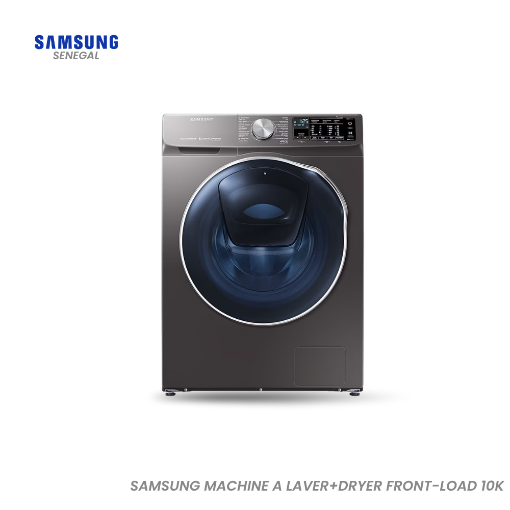 Samsung Machine A Laver + Dryer Fron Load 10K
