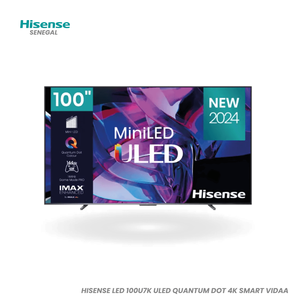 Hisense 100U7K Mini-LED ULED 4K TV Hometech SA