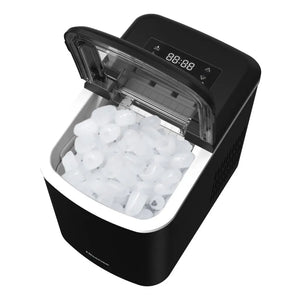 HISENSE MACHINE A GLACE 15KG NOIR-INOX Hometech SA
