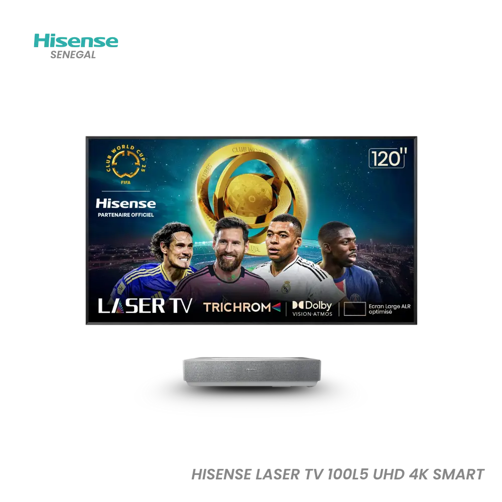 HISENSE LASER TV 100L5 UHD 4K SMART Hometech SA