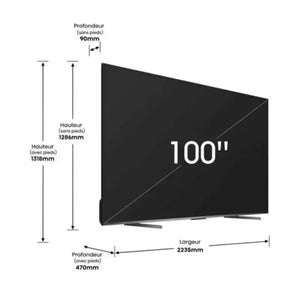 Hisense 100U7K Mini-LED ULED 4K TV Hometech SA