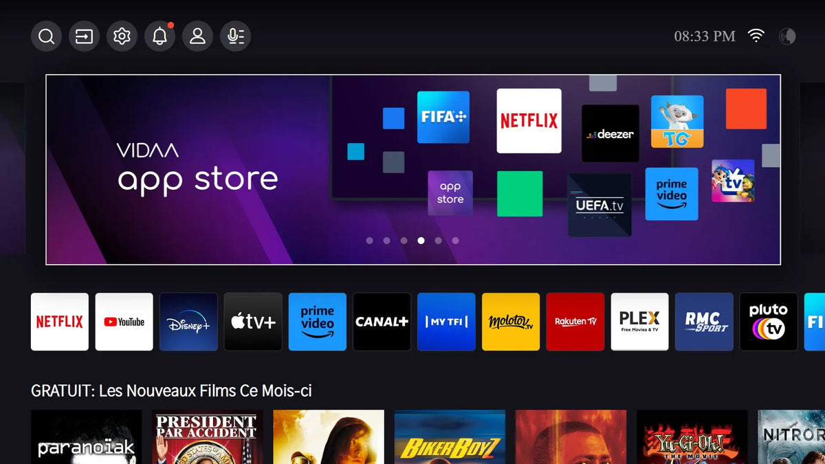 HISENSE TV 58A6K UHD 4K SMART VIDAA Hometech SA
