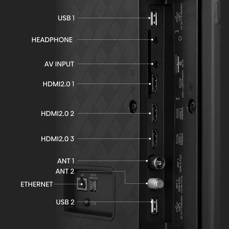 HISENSE TV 58A6K UHD 4K SMART VIDAA Hometech SA