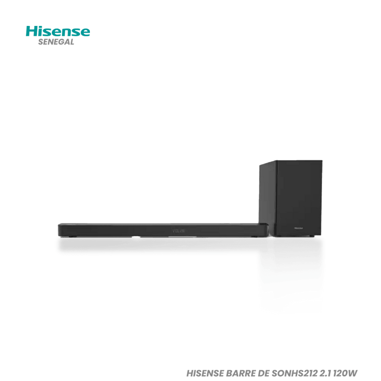 HISENSE BARRE DE SON HS212 2.1 120W Hometech SA