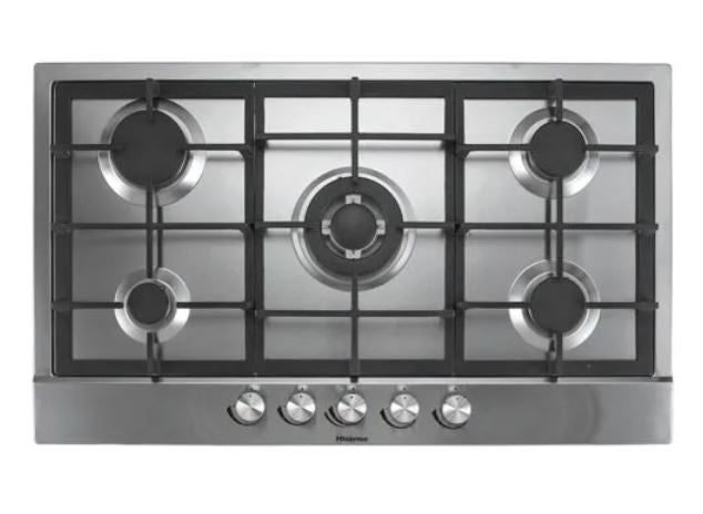 Hisense Plaque Encastrable HGH951SS01 90 Cm Inox A Gaz