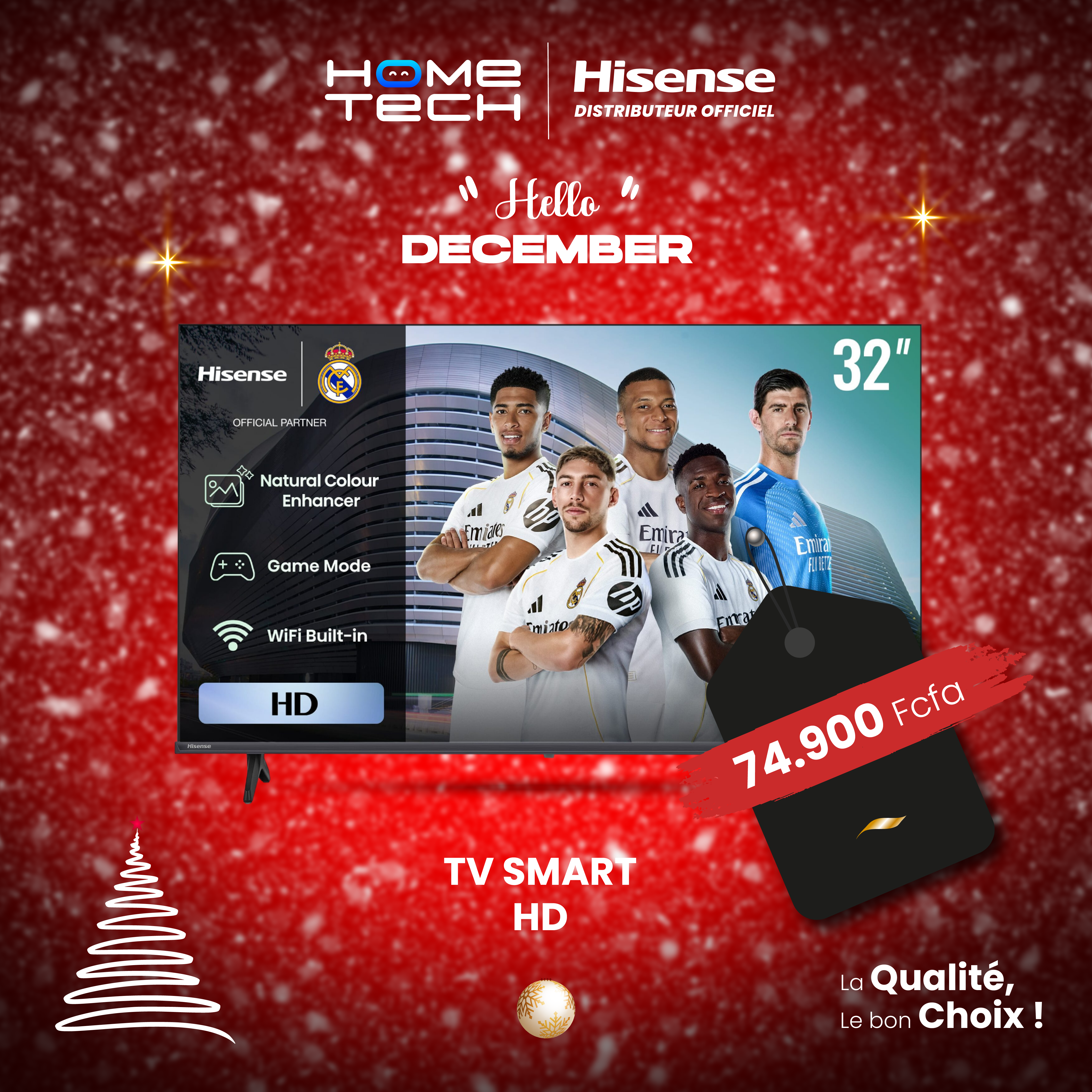 Hisense TV 32A4Q